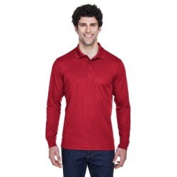 Buy Core365 88192 Men's Pinnacle Performance Long-Sleeve Pique Polo | ApparelChoice.ca