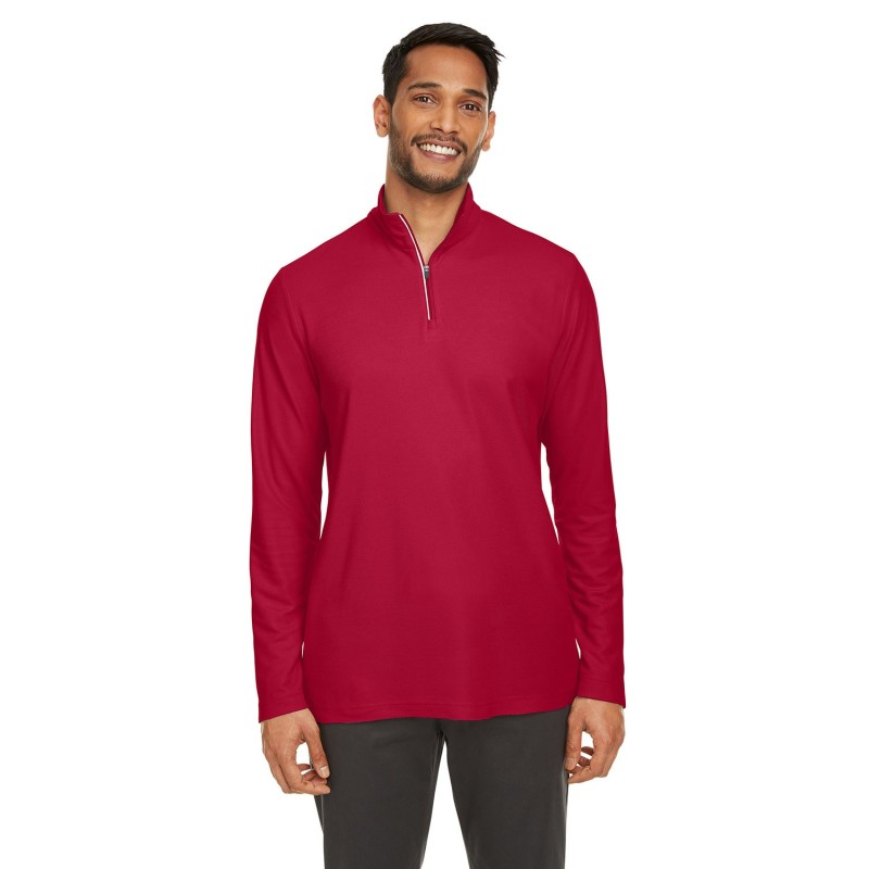 Buy Core365 CE405 Men's Fusion ChromaSoft Pique Quarter-Zip | ApparelChoice.ca
