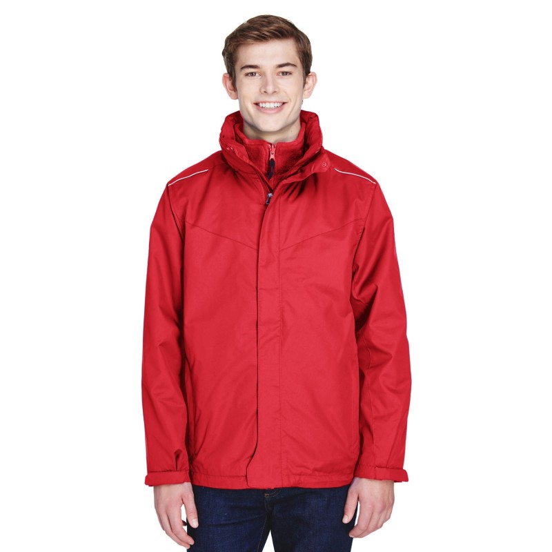 Buy Core365 88205 Men's Region 3-in-1 Jacket with Fleece Liner | ApparelChoice.ca