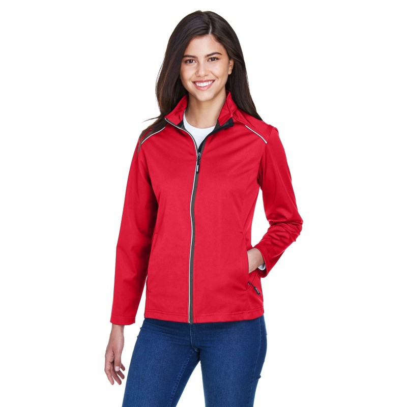 Buy Core365 CE708W Ladies Techno Lite Three-Layer Knit Tech-Shell | ApparelChoice.ca