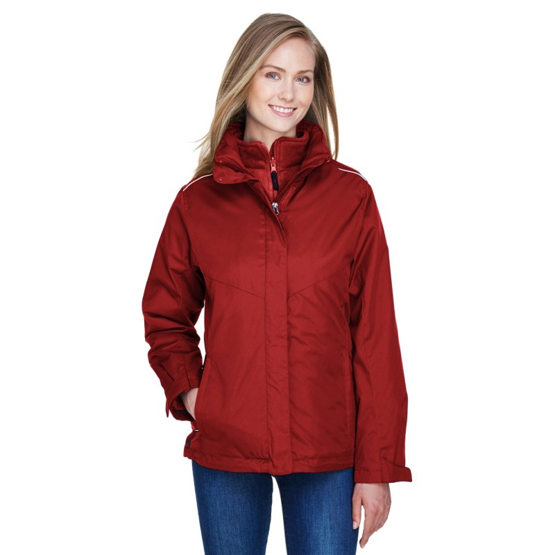 Buy Core365 78205 Ladies Region 3-in-1 Jacket with Fleece Liner | ApparelChoice.ca