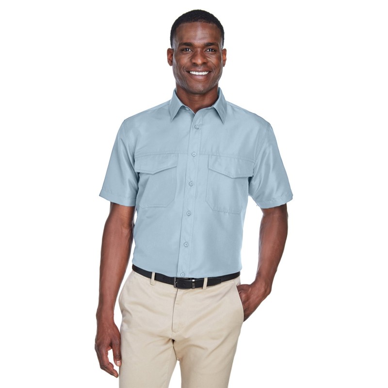 Buy Harriton M580 Men's Key West Short-Sleeve Performance Staff Shirt | ApparelChoice.ca