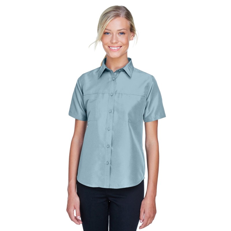 Buy Harriton M580W Ladies Key West Short-Sleeve Performance Staff Shirt | ApparelChoice.ca