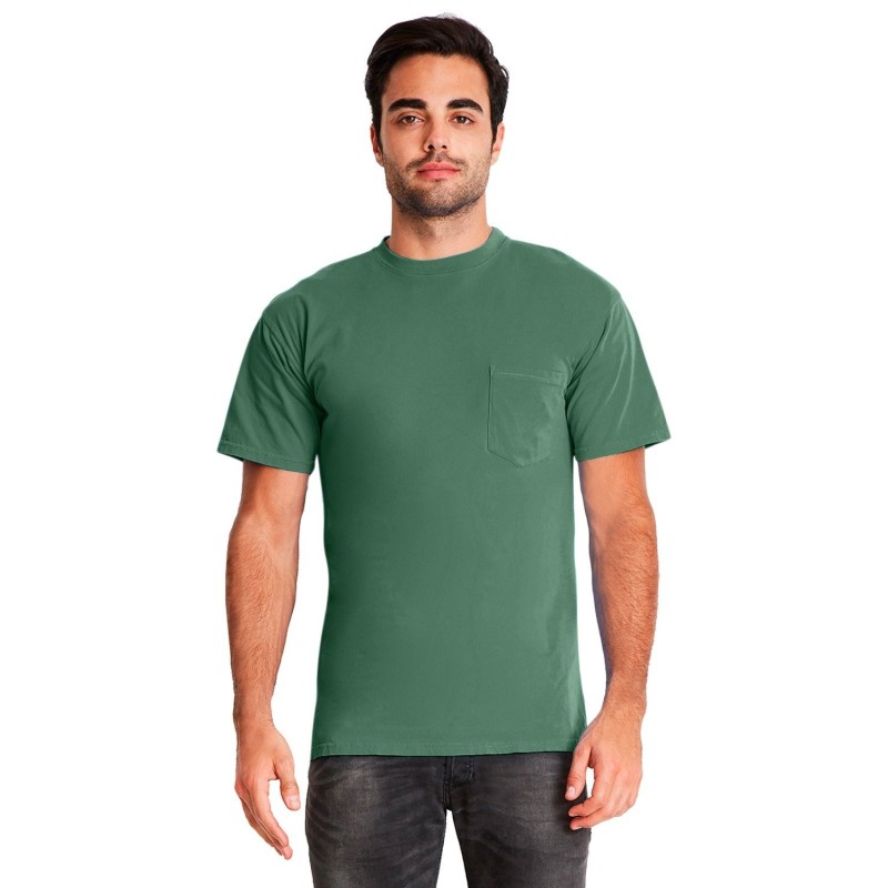 Buy Next Level Apparel 7415 Adult Inspired Dye Crew with Pocket | ApparelChoice.ca