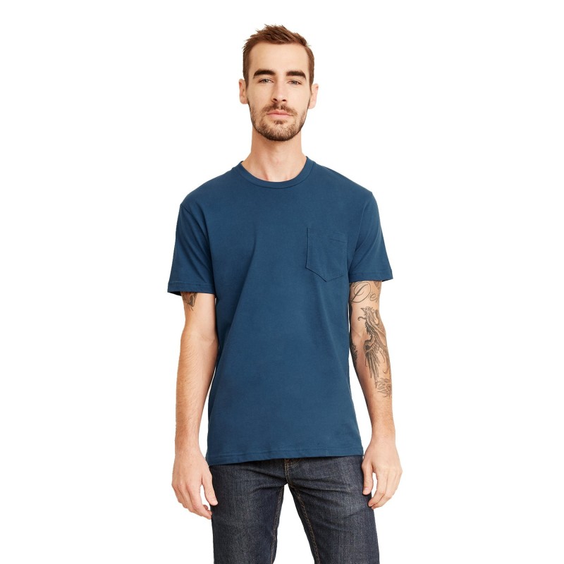Buy Next Level Apparel 3605 Unisex Pocket Crew | ApparelChoice.ca