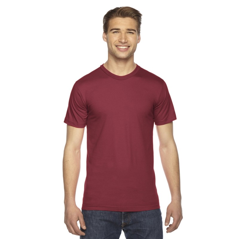 Buy American Apparel 2001 Unisex Fine Jersey Short-Sleeve T-Shirt | ApparelChoice.ca