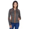 Buy North End 78697 Ladies Flux Melange Bonded Fleece Jacket | ApparelChoice.ca