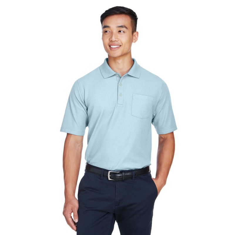 Buy Devon & Jones DG150P Men's DRYTEC20 Performance Pocket Polo | ApparelChoice.ca