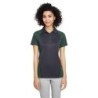 Buy Harriton M385W Ladies Advantage Snag Protection Plus IL Colorblock Polo | ApparelChoice.ca