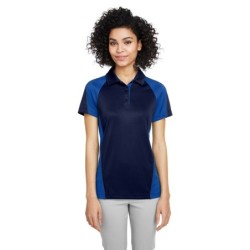 Buy Harriton M385W Ladies Advantage Snag Protection Plus IL Colorblock Polo | ApparelChoice.ca
