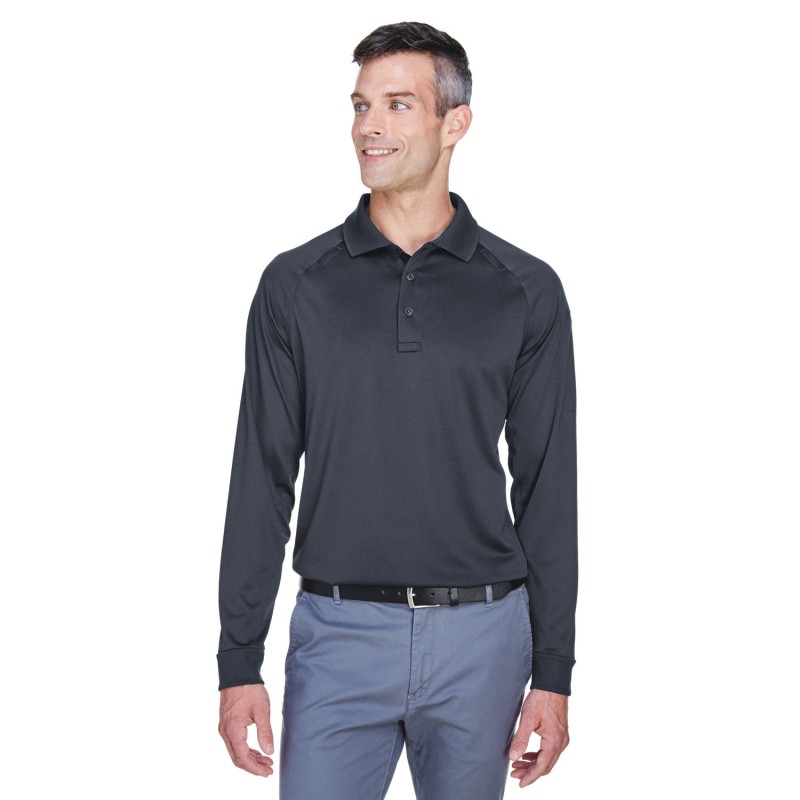 Buy Harriton M211L Men's Advantage Snag Protection Plus Long-Sleeve Tactical Polo | ApparelChoice.ca