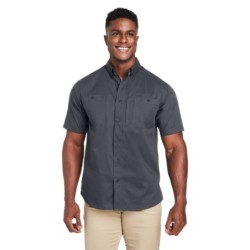 Buy Harriton M585 Men's Advantage IL Short-Sleeve Work Shirt | ApparelChoice.ca
