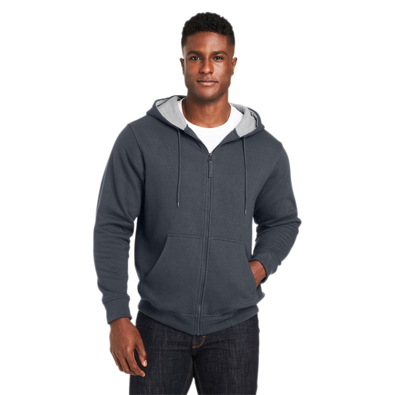 Buy Harriton M711T Men's Tall ClimaBloc Lined Heavyweight Hooded Sweatshirt | ApparelChoice.ca