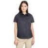 Buy Harriton M585W Ladies Advantage IL Short-Sleeve Work Shirt | ApparelChoice.ca