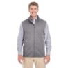 Buy Devon & Jones DG797 Men's Newbury Melange Fleece Vest | ApparelChoice.ca