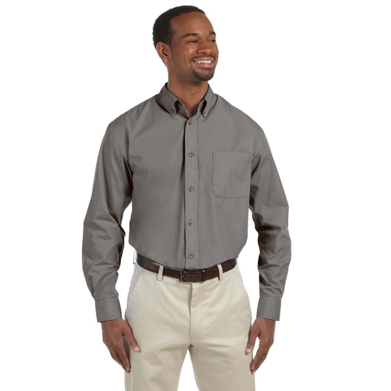 Buy Harriton M510 Men's Essential Poplin | ApparelChoice.ca