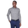 Buy Harriton M500T Men's Tall Easy Blend Long-Sleeve Twill Shirt with Stain-Release | ApparelChoice.ca