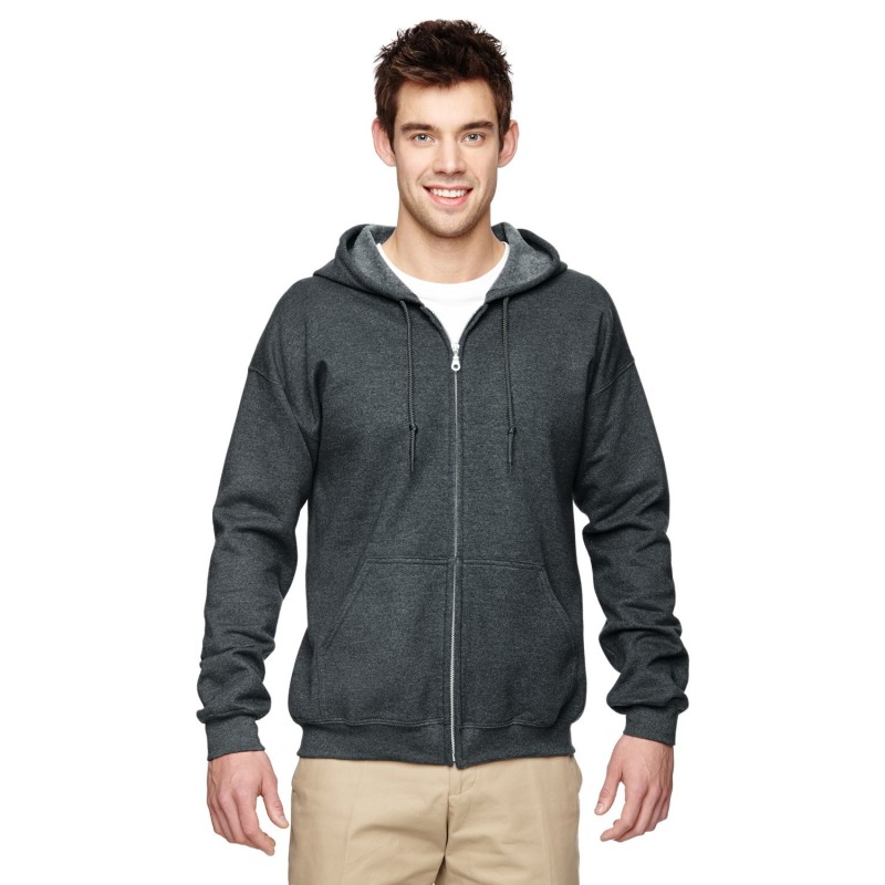 Buy Gildan G186 Adult Heavy Blend Full-Zip Hooded Sweatshirt | ApparelChoice.ca
