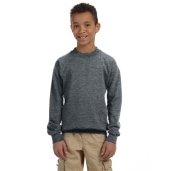 Buy Gildan G180B Youth Heavy Blend Fleece Crew | ApparelChoice.ca