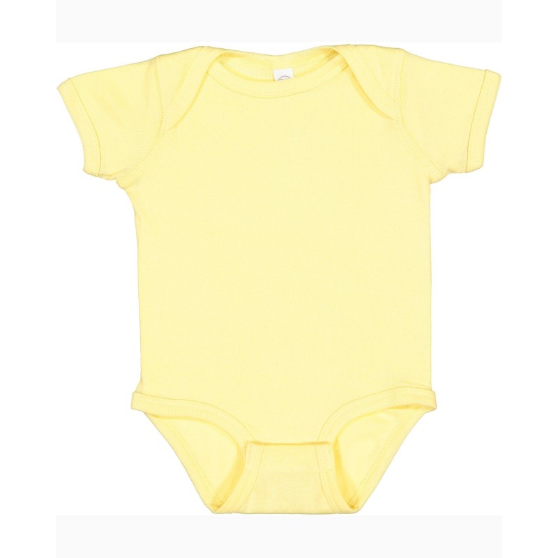 Buy Rabbit Skins 4400 Infant Baby Rib Bodysuit | ApparelChoice.ca