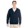 Buy Harriton M425 Men's Pilbloc V-Neck Button Cardigan Sweater | ApparelChoice.ca
