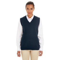 Buy Harriton M415W Ladies Pilbloc V-Neck Sweater Vest | ApparelChoice.ca