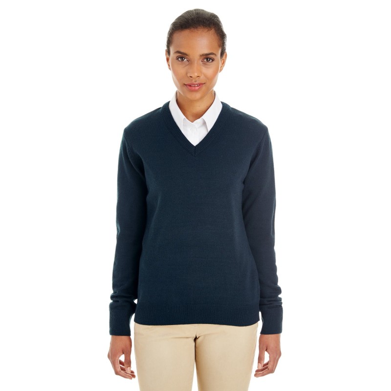 Buy Harriton M420W Ladies Pilbloc V-Neck Sweater | ApparelChoice.ca