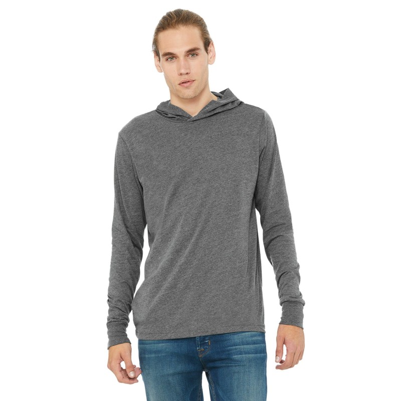 Buy Bella + Canvas 3512 Unisex Jersey Long-Sleeve Hoodie | ApparelChoice.ca