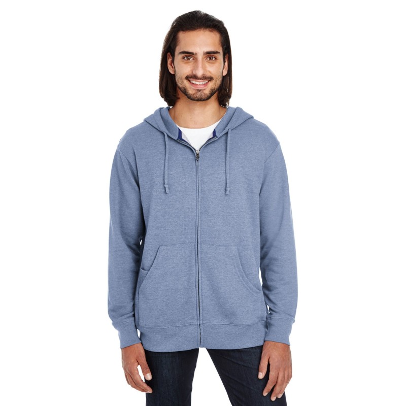 Buy Threadfast 321Z Unisex Triblend French Terry Full-Zip | ApparelChoice.ca