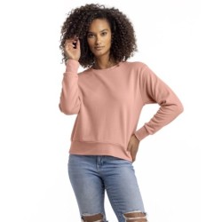 Buy Next Level Apparel 9084 Ladies Laguna Sueded Sweatshirt | ApparelChoice.ca