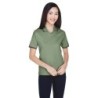 Buy Devon & Jones D140W Ladies Tipped Perfect Pima Interlock Polo | ApparelChoice.ca