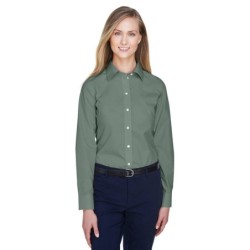 Buy Devon & Jones D620W Ladies Crown Collection Solid Broadcloth Woven Shirt | ApparelChoice.ca
