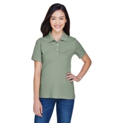 Buy Harriton M265W Ladies Easy Blend Polo | ApparelChoice.ca