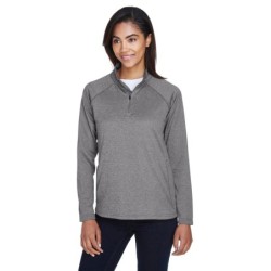 Buy Devon & Jones DG440W Ladies Stretch Tech-Shell Compass Quarter-Zip | ApparelChoice.ca