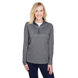 Buy Team 365 TT31HW Ladies Zone Sonic Heather Performance Quarter-Zip | ApparelChoice.ca