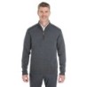 Buy Devon & Jones DG478 Men's Manchester Fully-Fashioned Quarter-Zip Sweater | ApparelChoice.ca