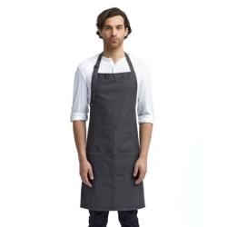 Buy Artisan Collection by Reprime RP126 Unisex Jeans Stitch Denim Bib Apron | ApparelChoice.ca