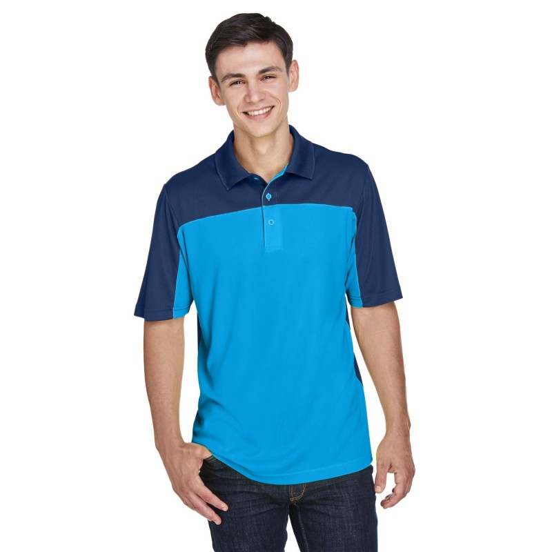 Buy Core365 CE101 Men's Balance Colorblock Performance Pique Polo | ApparelChoice.ca