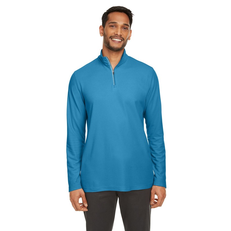 Buy Core365 CE405 Men's Fusion ChromaSoft Pique Quarter-Zip | ApparelChoice.ca