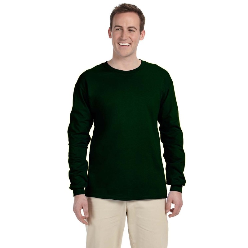 Buy Gildan G240 Adult Ultra Cotton Long-Sleeve T-Shirt | ApparelChoice.ca