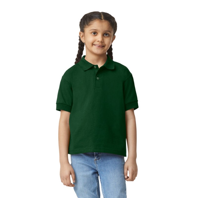 Buy Gildan G880B Youth Jersey Polo | ApparelChoice.ca