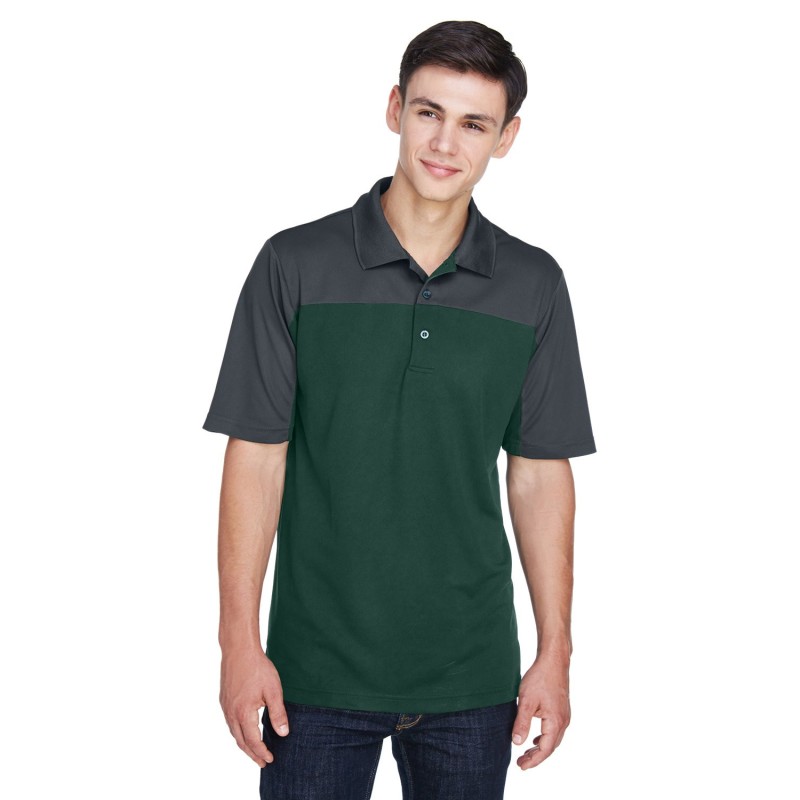 Buy Core365 CE101 Men's Balance Colorblock Performance Pique Polo | ApparelChoice.ca