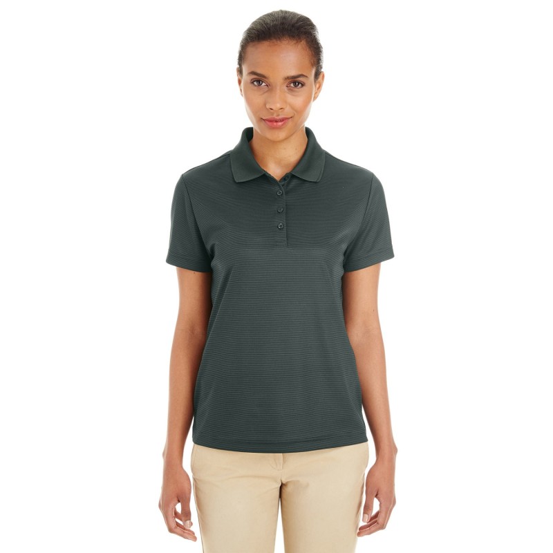 Buy Core365 CE102W Ladies Express Microstripe Performance Pique Polo | ApparelChoice.ca