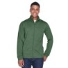 Buy Devon & Jones DG796 Men's Newbury Colorblock Melange Fleece Full-Zip | ApparelChoice.ca