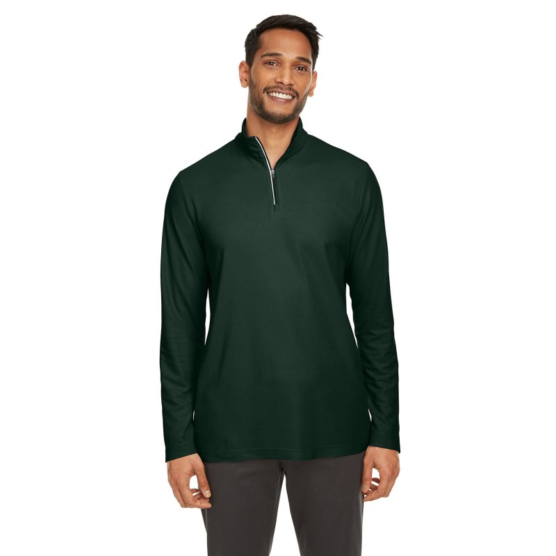 Buy Core365 CE405 Men's Fusion ChromaSoft Pique Quarter-Zip | ApparelChoice.ca