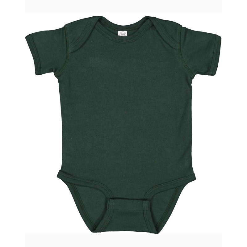 Buy Rabbit Skins 4400 Infant Baby Rib Bodysuit | ApparelChoice.ca