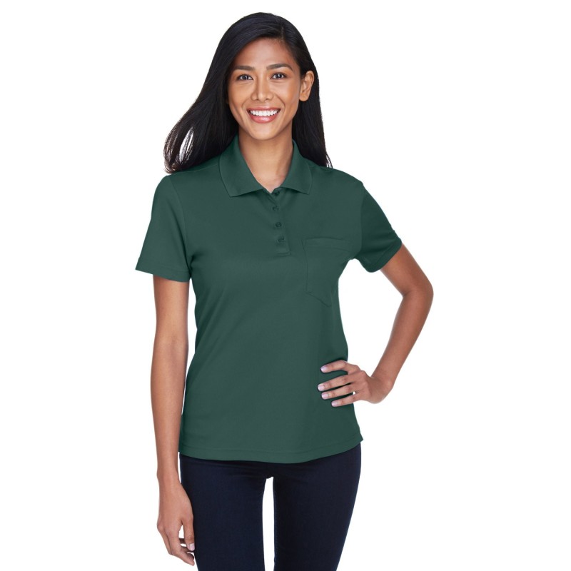 Buy Core365 78181P Ladies Origin Performance Pique Polo with Pocket | ApparelChoice.ca