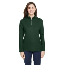 Buy Core365 CE405W Ladies Fusion ChromaSoft Pique Quarter-Zip | ApparelChoice.ca