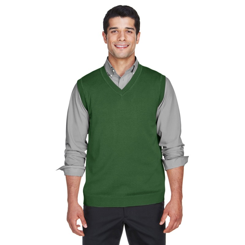 Buy Devon & Jones D477 Adult V-Neck Vest | ApparelChoice.ca