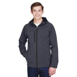 Buy North End 88166 Men's Prospect Two-Layer Fleece Bonded Soft Shell Hooded Jacket | ApparelChoice.ca